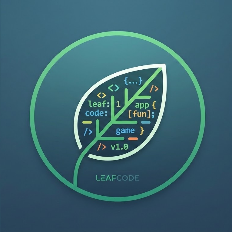 LeafCode Studio Logo
